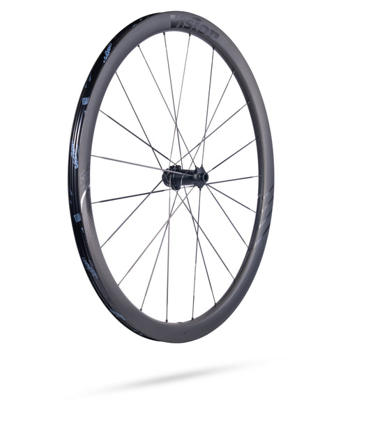 Vision Metron RS 37 Wheelset - 700, 12 x 100mm/12 x 142mm, Center-Lock, XDR, Carbon, Black