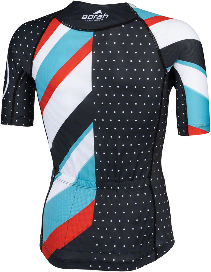 Load image into Gallery viewer, Teravail Waypoint Men&#39;s Jersey - Black, White, Blue, Red, Small
