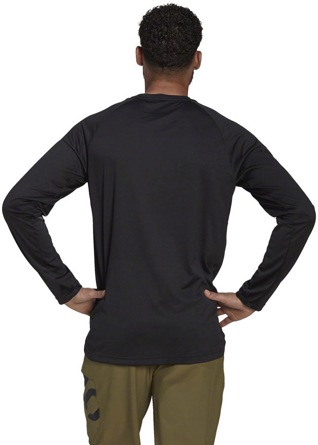 Load image into Gallery viewer, Five Ten Long Sleeve Jersey - Black, Medium

