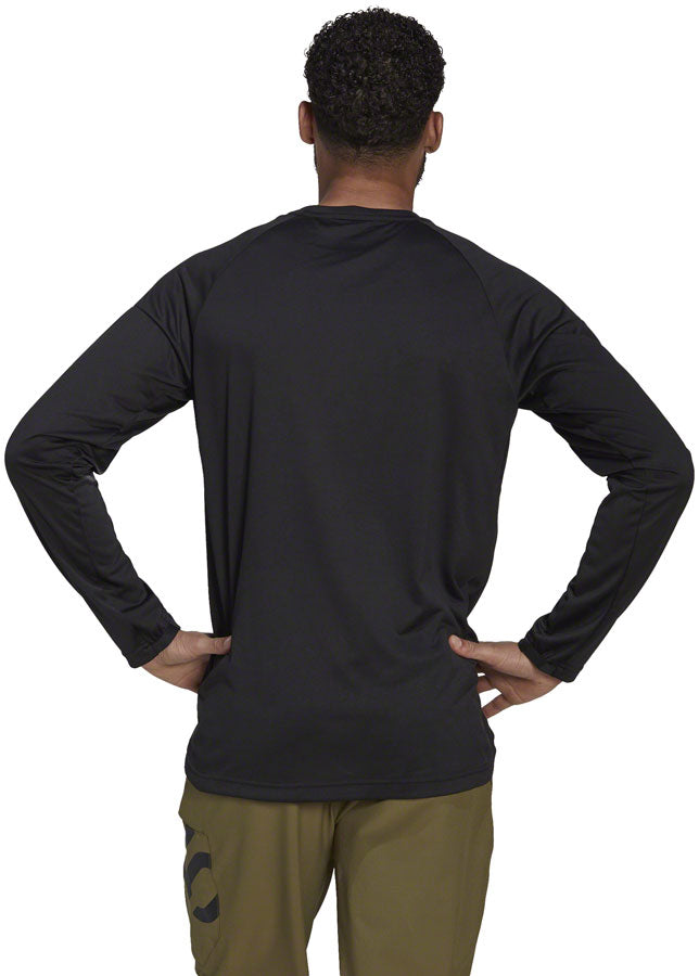 Load image into Gallery viewer, Five Ten Long Sleeve Jersey - Black, X-Large
