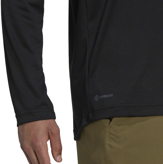 Five Ten Long Sleeve Jersey - Black, Large