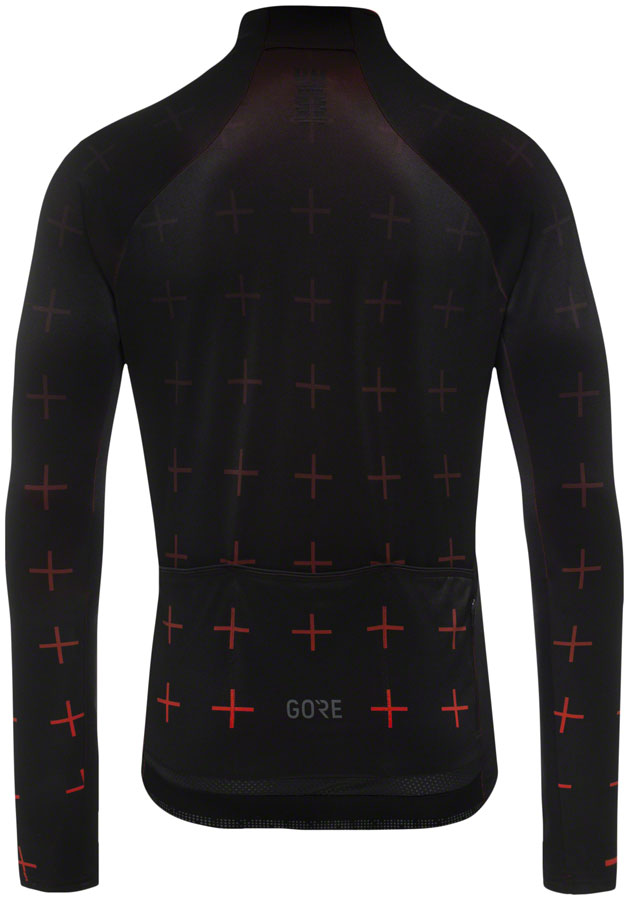 Load image into Gallery viewer, Gorewear C5 Thermo Jersey - Black/Fireball, Men's, Small
