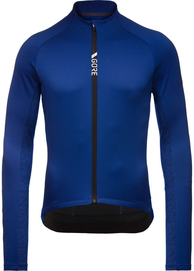 Load image into Gallery viewer, Gorewear C5 Thermo Jersey - Ultramarine Blue/Blue, Men&#39;s, Small

