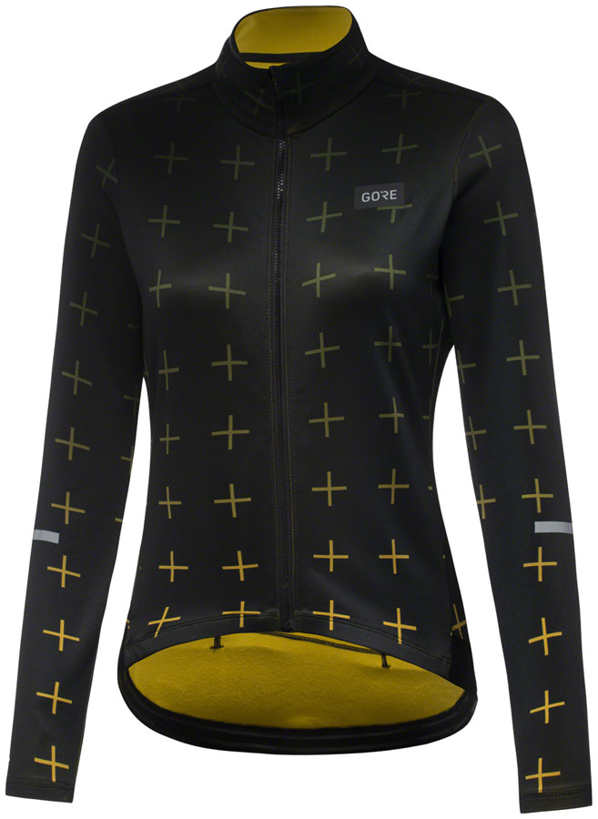 Load image into Gallery viewer, GORE Progress Thermo Jersey - Black/Uniform Sand, Women&#39;s, Large
