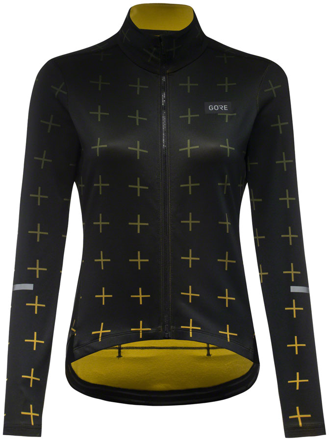 Load image into Gallery viewer, GORE Progress Thermo Jersey - Black/Uniform Sand, Women&#39;s, Large
