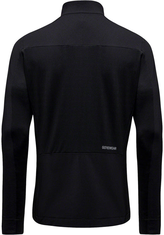 Gorewear Trail KPR Hybrid 1/2-Zip Jersey - Black, Men's, Large