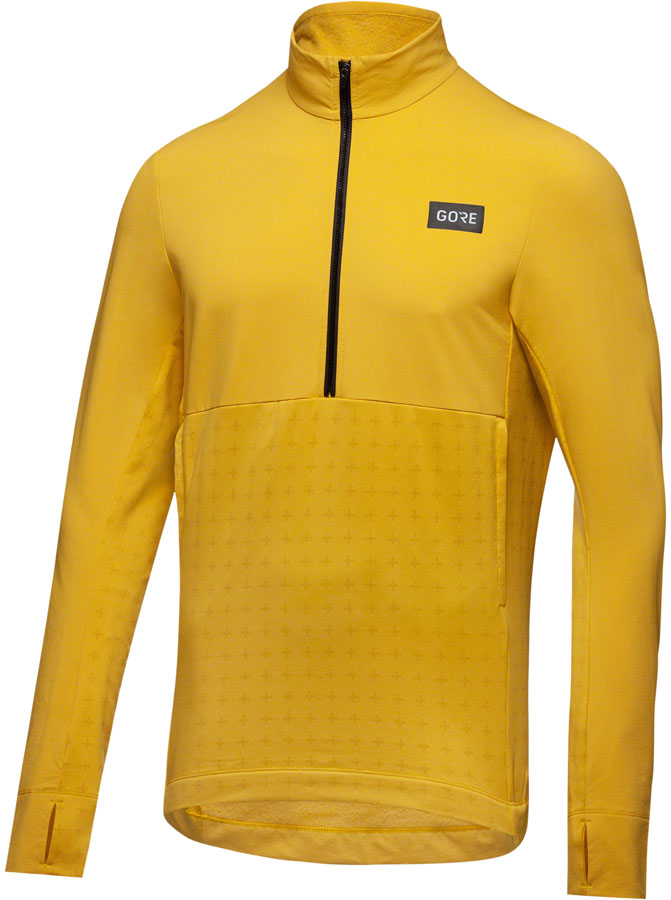 Load image into Gallery viewer, Gorewear Trail KPR Hybrid 1/2-Zip Jersey - Uniform Sand, Men's, Small
