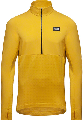 Gorewear Trail KPR Hybrid 1/2-Zip Jersey - Uniform Sand, Men's, Small
