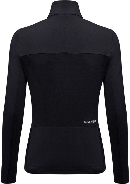 GORE Trail KPR Hybrid 1/2-Zip Jersey - Black, Women's, Large