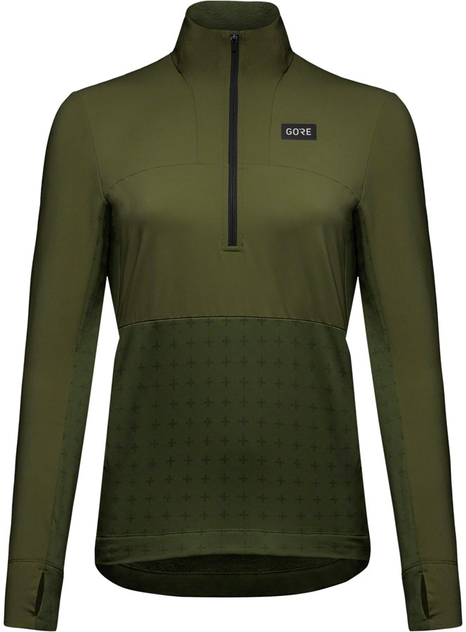 Load image into Gallery viewer, Gorewear-Trail-KPR-Hybrid-1-2-Zip-Jersey-Women's-Cycling-Jerseys-JRSY5181
