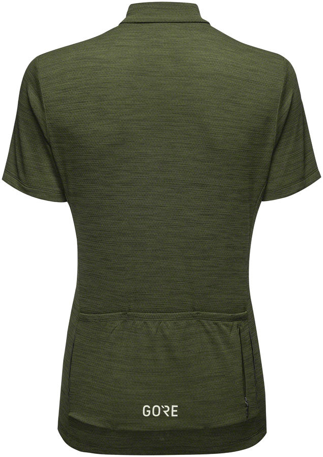 Load image into Gallery viewer, GORE C3 Jersey - Utility Green, Women&#39;s, Small, 4-6
