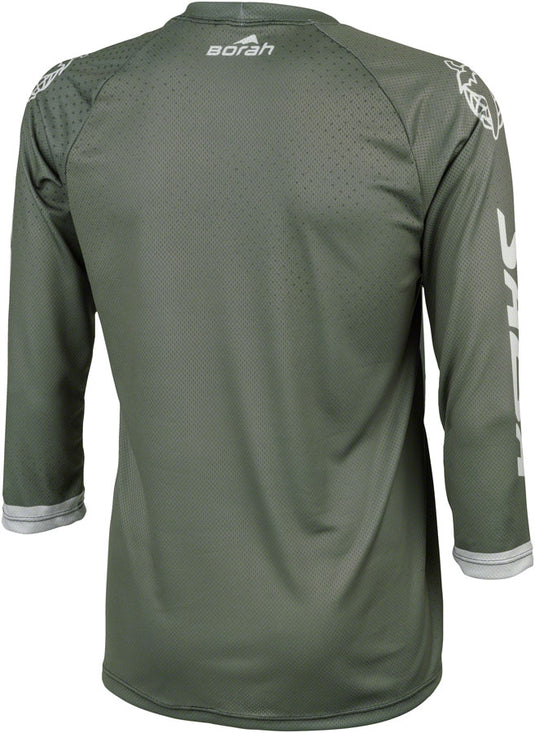 Salsa Men's Fleet 3/4 MTB Jersey - Small, Green, White