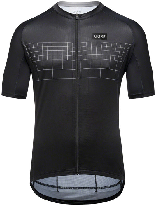 GORE Grid Fade Jersey 2.0 - Black/Gray, Men's, Medium