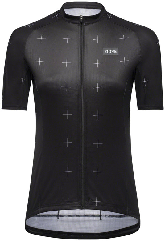 GORE Daily Jersey - Black/White, Women's, Large/12-14
