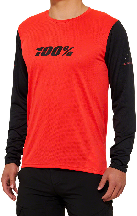 Load image into Gallery viewer, 100% Ridecamp Jersey - Red/Black, X-Large
