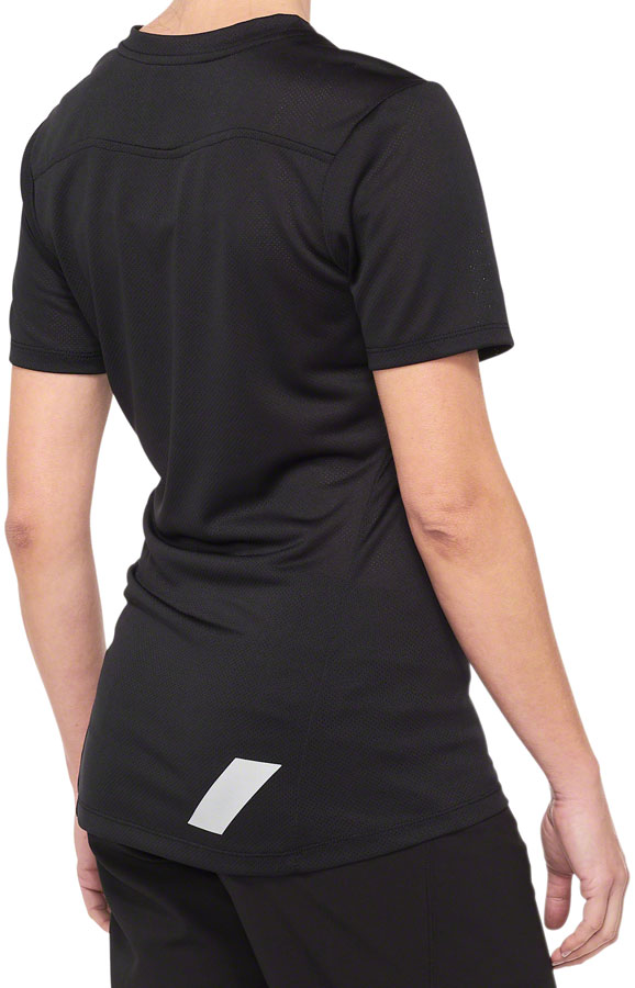 Load image into Gallery viewer, 100% Ridecamp Jersey - Black/Gray, Women&#39;s, Short Sleeve, Small
