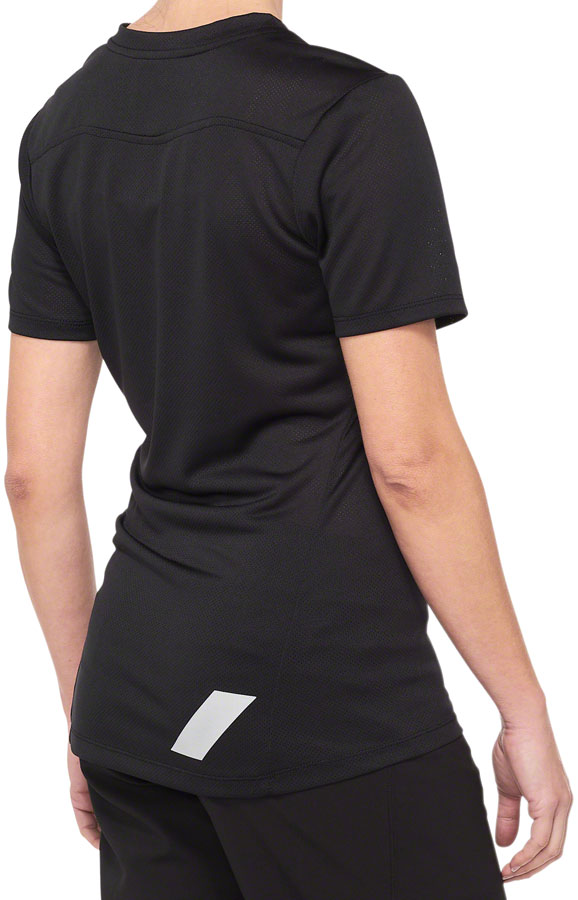 Load image into Gallery viewer, 100% Ridecamp Jersey - Black/Gray, Women&#39;s, Short Sleeve, X-Large
