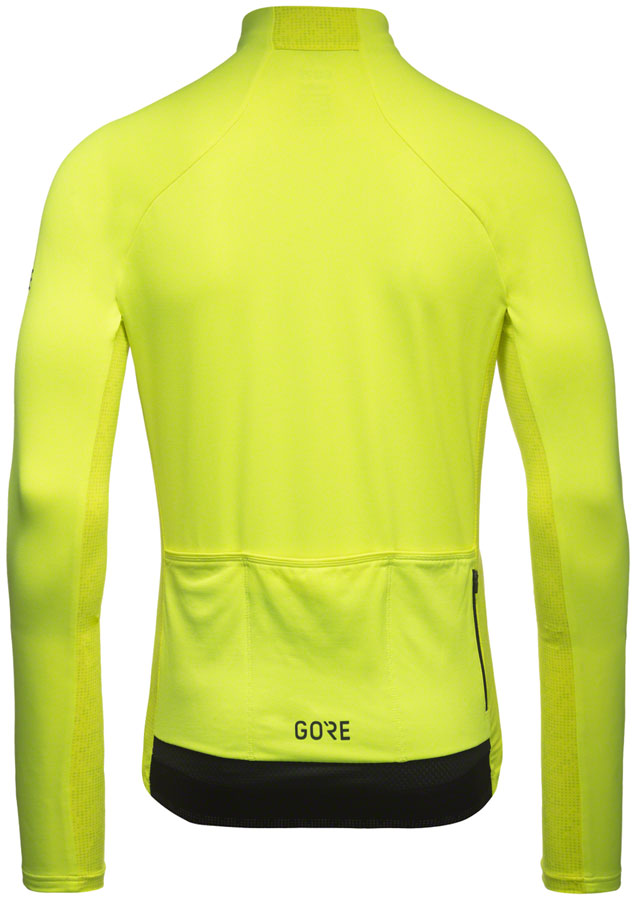 Load image into Gallery viewer, GORE C5 Thermo Jersey - Yellow/Utility Green, Men&#39;s, Large
