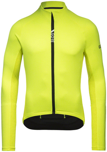 GORE C5 Thermo Jersey - Yellow/Utility Green, Men's, Large