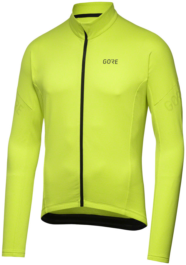 Load image into Gallery viewer, GORE C3 Thermo Jersey - Neon Yellow, Men&#39;s, Medium
