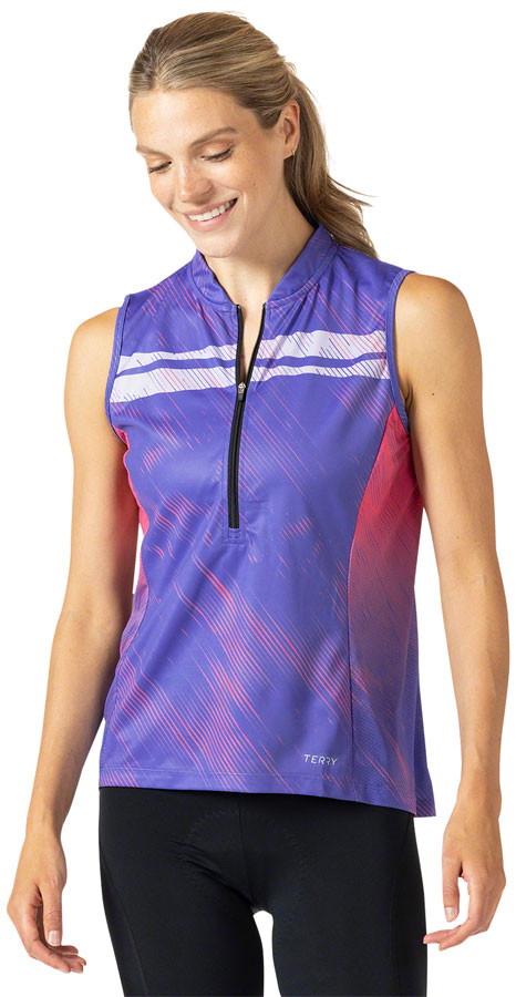 Load image into Gallery viewer, Terry Breakaway Mesh Sleeveless Jersey - LeMans, Large
