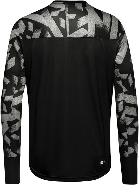 Gorewear Trail KPR Daily Long Sleeve Jersey - Black/Lab Gray, Men's, Small