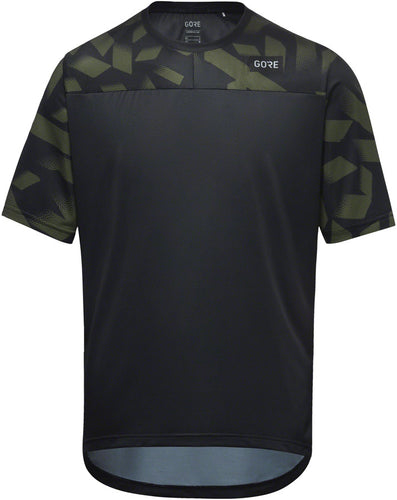 GORE Trail KPR Daily Jersey - Black/Green, Men's, Small