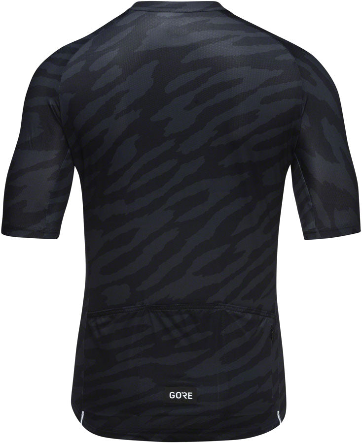 Load image into Gallery viewer, GORE Organic Camo Jersey - Black, Men&#39;s, Small
