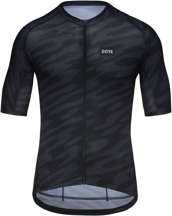 Load image into Gallery viewer, GORE Organic Camo Jersey - Black, Men&#39;s, Small
