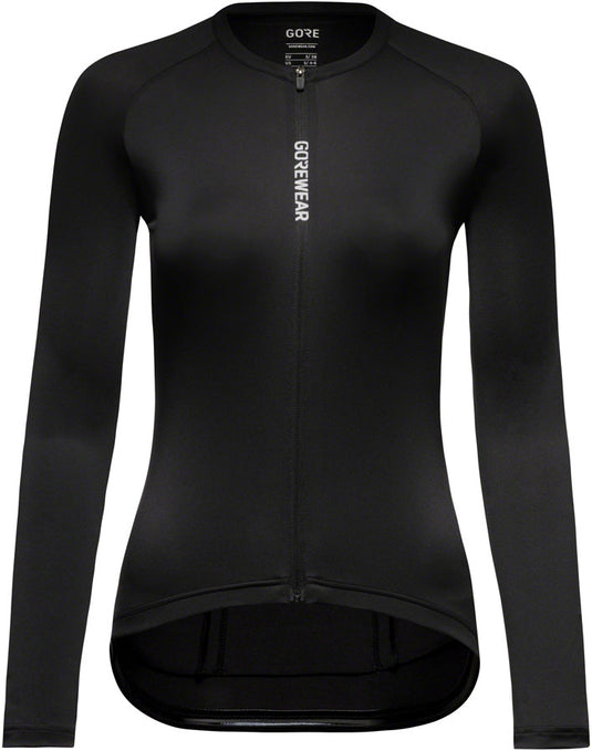 GORE Spinshift Long Sleeve Jersey - Black, Women's, Large/12-14