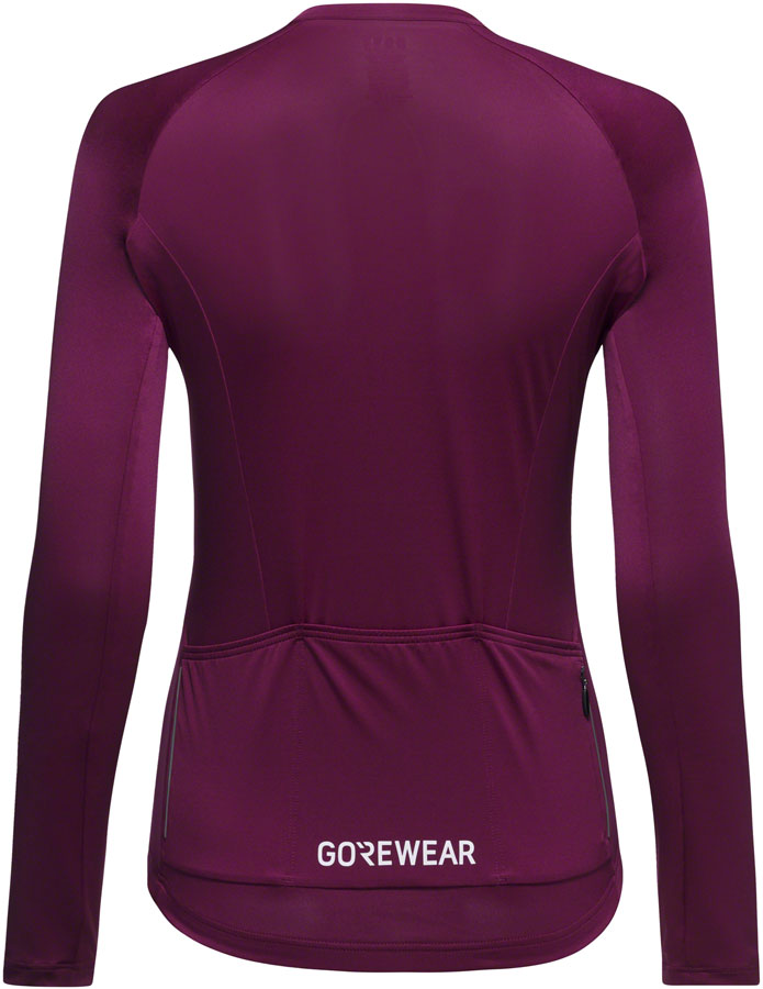 Load image into Gallery viewer, Gorewear Spinshift Long Sleeve Jersey - Purple, Women's, Large/12-14
