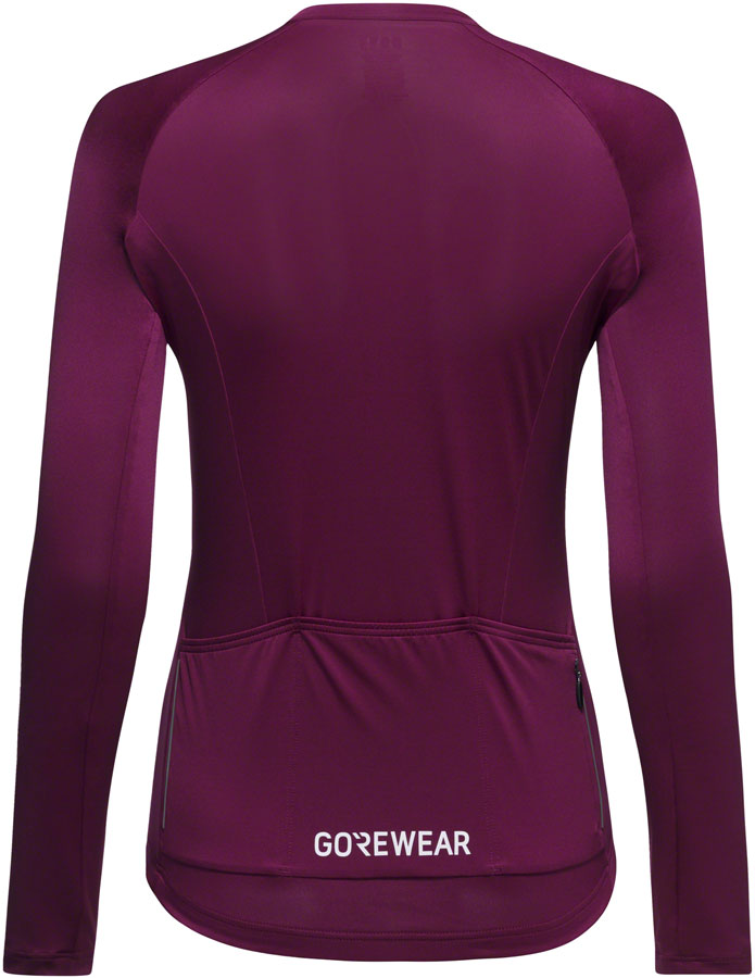 Load image into Gallery viewer, Gorewear Spinshift Long Sleeve Jersey - Purple, Women&#39;s, Medium/8/10
