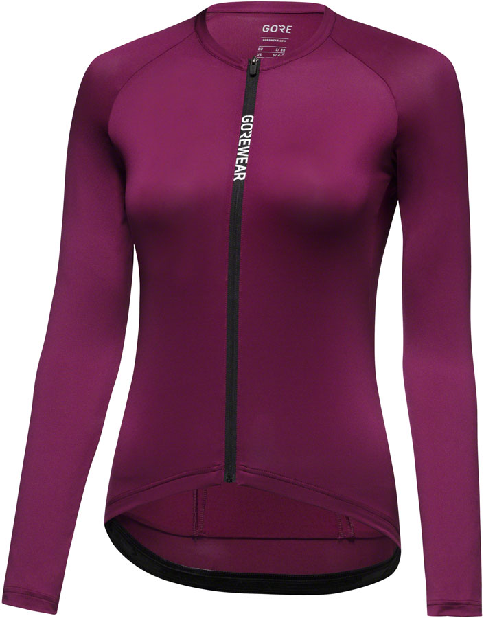 Load image into Gallery viewer, GORE Spinshift Long Sleeve Jersey - Purple, Women&#39;s, Small/4-6
