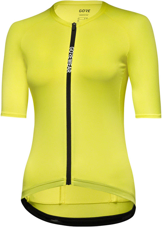 GORE Spinshift Jersey - Neon Yellow, Women's, Small/4-6