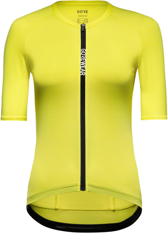 GORE Spinshift Jersey - Neon Yellow, Women's, Small/4-6