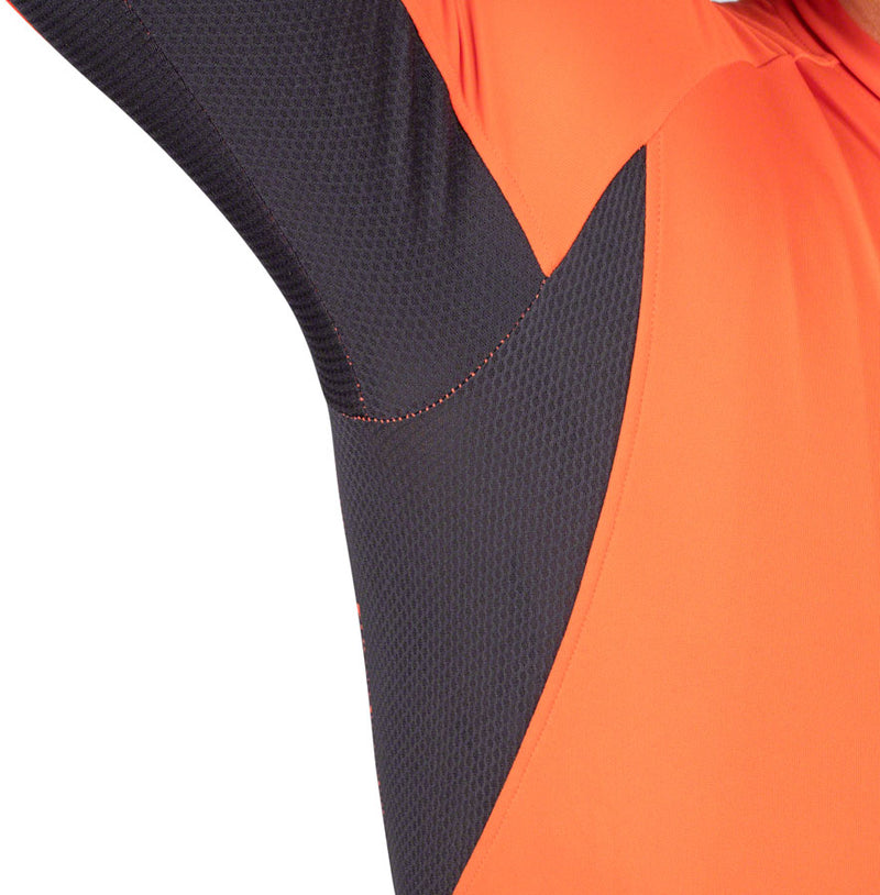 Load image into Gallery viewer, Bellwether Sol-Air UPF Long Sleeve Jersey - Orange, Men&#39;s, Large
