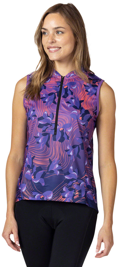 Load image into Gallery viewer, Terry Breakaway Mesh Sleeveless Jersey - Contour, Small
