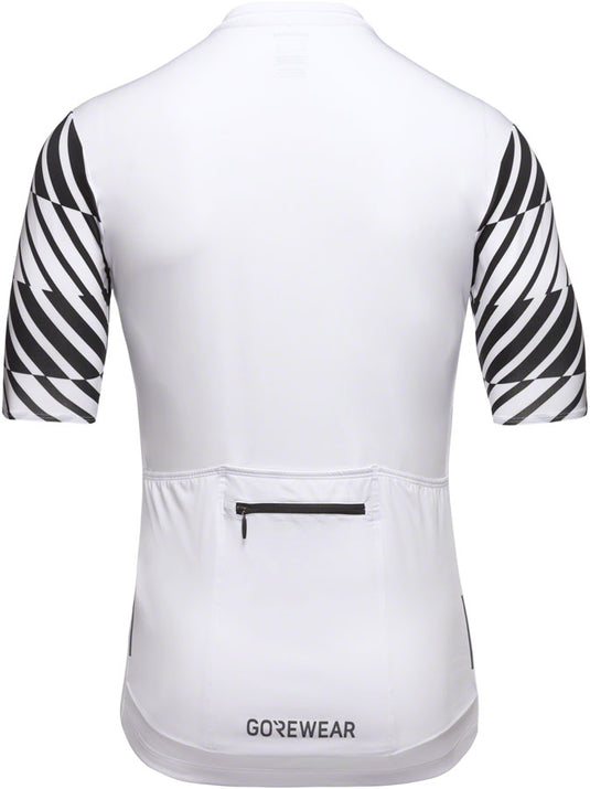 Gorewear Swiftride Optical Jersey - White/Black, Men's, Medium