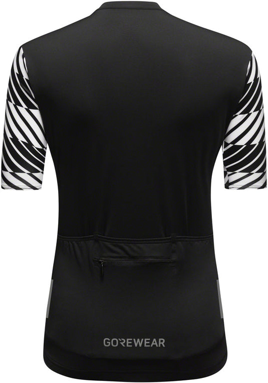 Gorewear Swiftride Optical Jersey - Black/White, Women's, Medium