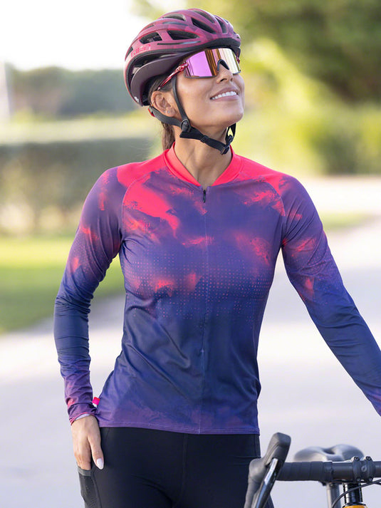 Terry Soleil Flow Long Sleeve Jersey - Women's, Mercurial, X-Large