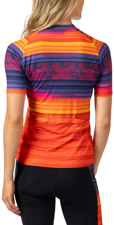 Load image into Gallery viewer, Terry Soleil Flow Short Sleeve Jersey - Women's, Horizoom, Medium

