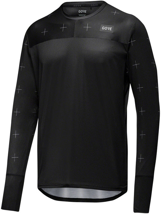 Gorewear Trail KPR Daily Jersey - Long Sleeve, Black, Men's, X-Large