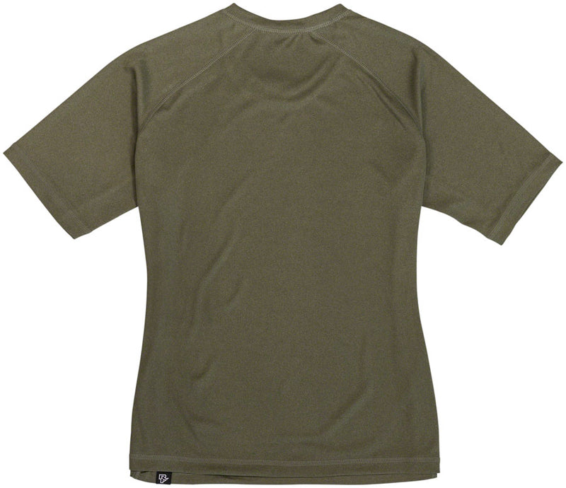 Load image into Gallery viewer, RaceFace Nimby Short Sleeve Jersey - Olive, Women&#39;s, Small
