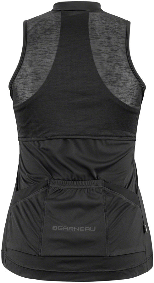 Garneau Art Factory Jersey - Black Sleeveless Women's X-Small