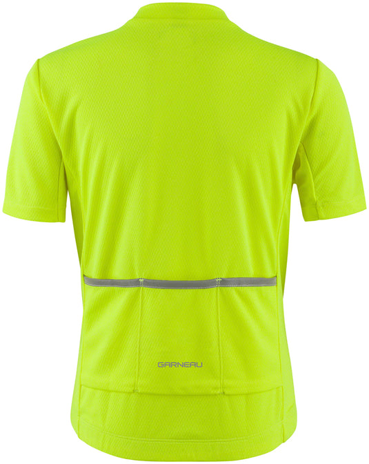 Garneau Lemmon 2 Junior Jersey - Bright Yellow, Short Sleeve, Youth, Medium