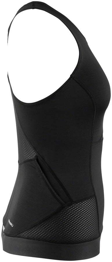 Garneau Sprint Tri Tank Multi-Sport Top - Black, Sleeveless, Women's, X-Small