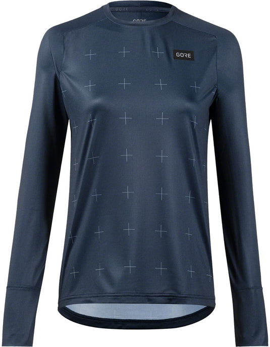 Gorewear Trail KPR Daily Jersey - Long Sleeve, Orbit Blue, Women's, Large