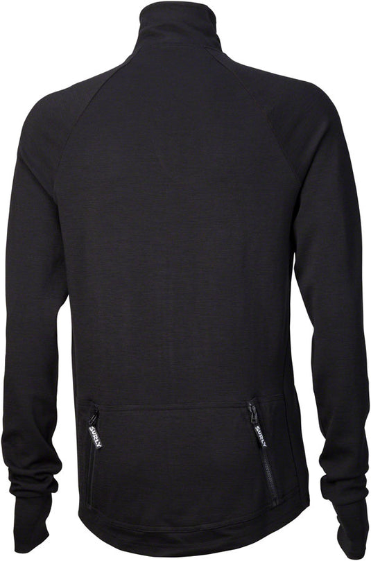 Surly Merino Wool Jersey - Black, Long Sleeve, Men's, Large