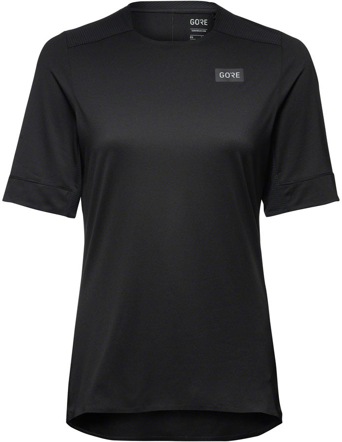 Load image into Gallery viewer, Gorewear Trail KPR Tech Jersey - Black, Women's, Medium

