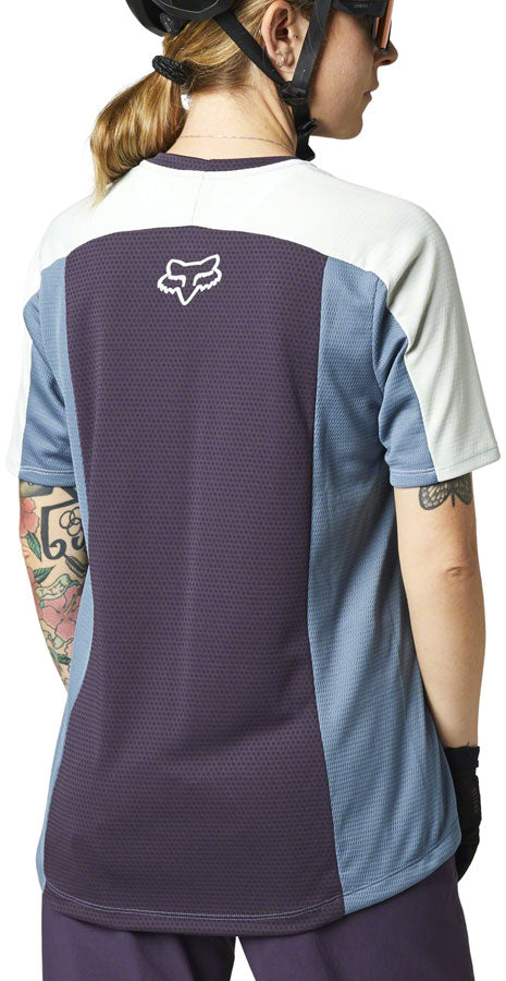 Load image into Gallery viewer, Fox Racing Defend Jersey - Dark Purple, Women's, Medium
